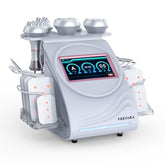 6in1 80K Radiofrequency Cavitation Machine, with Lipolaser Pads, Ultrasonic Body Slimming System, Fat Burning Cellulite Body Massager